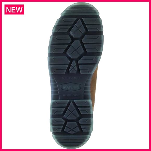 Men\'s Waterproof Leather Slip-On Work Boots with Anti-Fatigue Technology main image 5